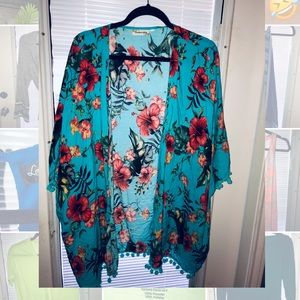 Floral kimono